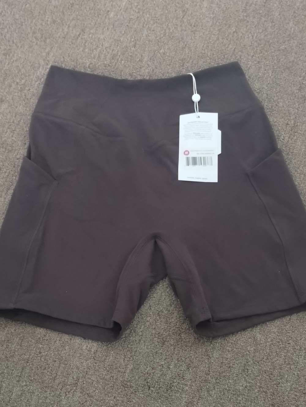 Buffbunny Contour Pocket Short - Dark Brown